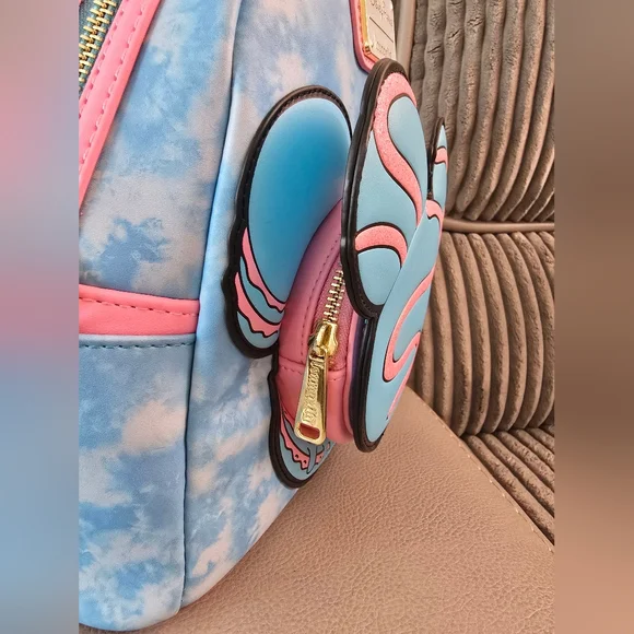 Disney Parks Eats Collection Mickey Macaron Loungefly Mini Backpack - Picture 6 of 13